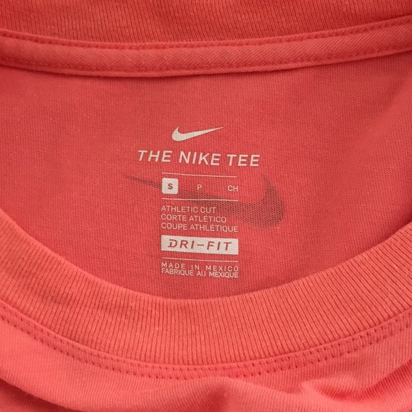 Ladies Nike Dri-Fit Athletic Cut T-Shirt Sz S - Picture 2 of 3